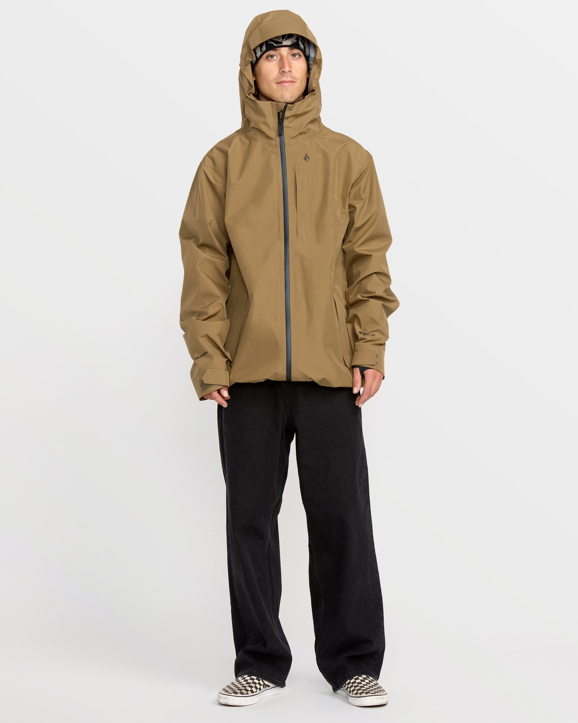 Volcom Men's Tester 3L Gore-Tex Jacket Bronze