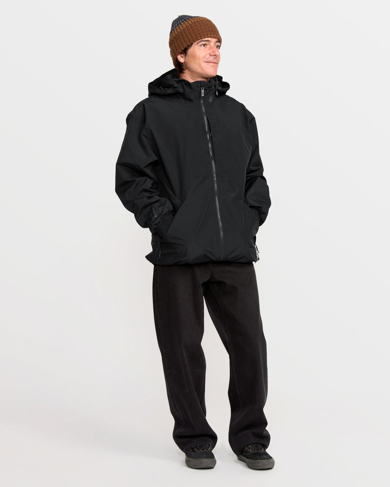 Men's Longo Gore-Tex Jacket-Black-Volcom