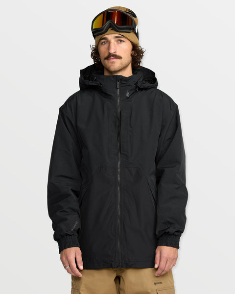 Volcom Men's Longo Gore-Tex Jacket Black