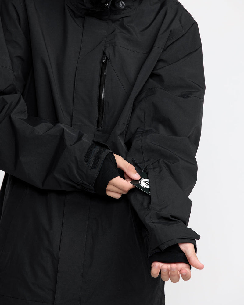 Men's L Gore-Tex Jacket-Black-Volcom