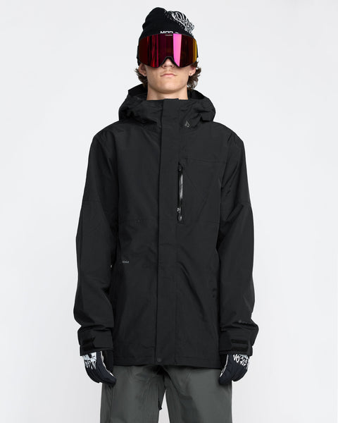 Volcom Men's L Gore-Tex Jacket Black