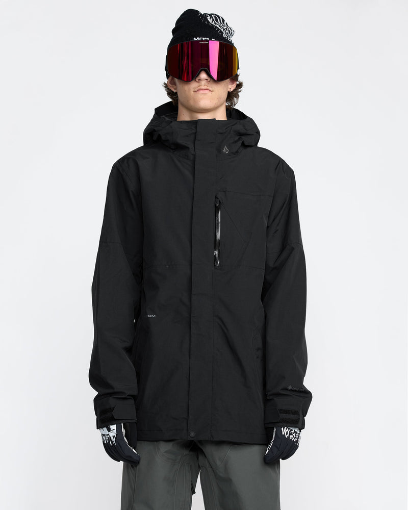 Men's L Gore-Tex Jacket-Black-Volcom