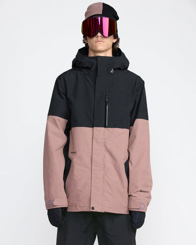 Men's L Gore-Tex Jacket-Pale Mauve-Volcom