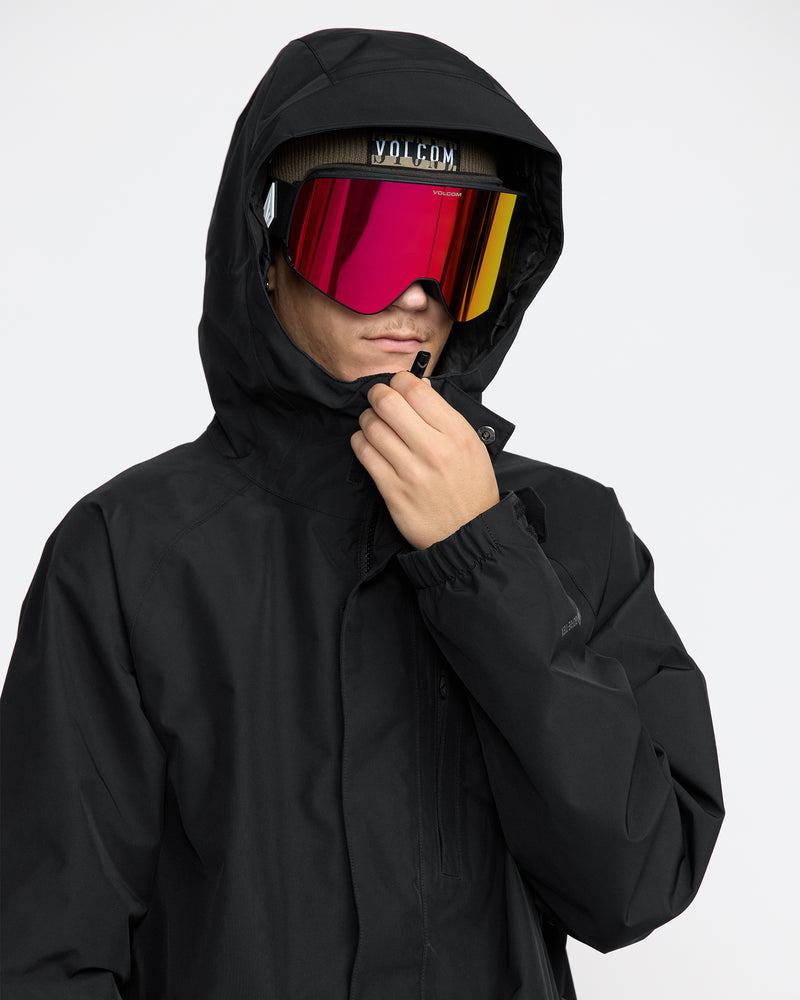 Volcom Men's Dua Gore-Tex Jacket Black