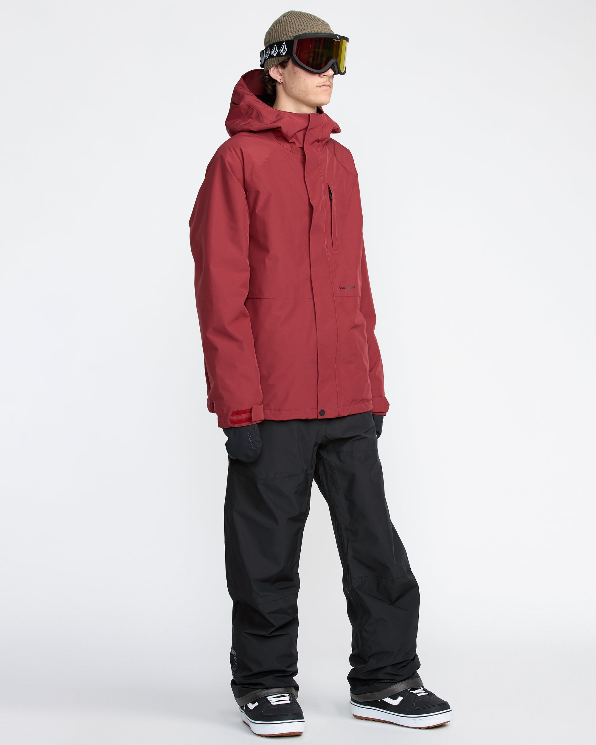 VOLCOM GORE-TEX レッドジャケット M Men's Dua Gore-Tex Jacket - Volcom