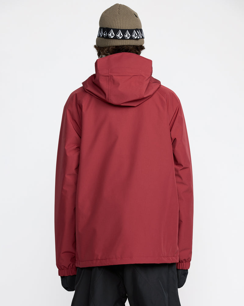 Volcom Men's Dua Gore-Tex Jacket Burnt Red