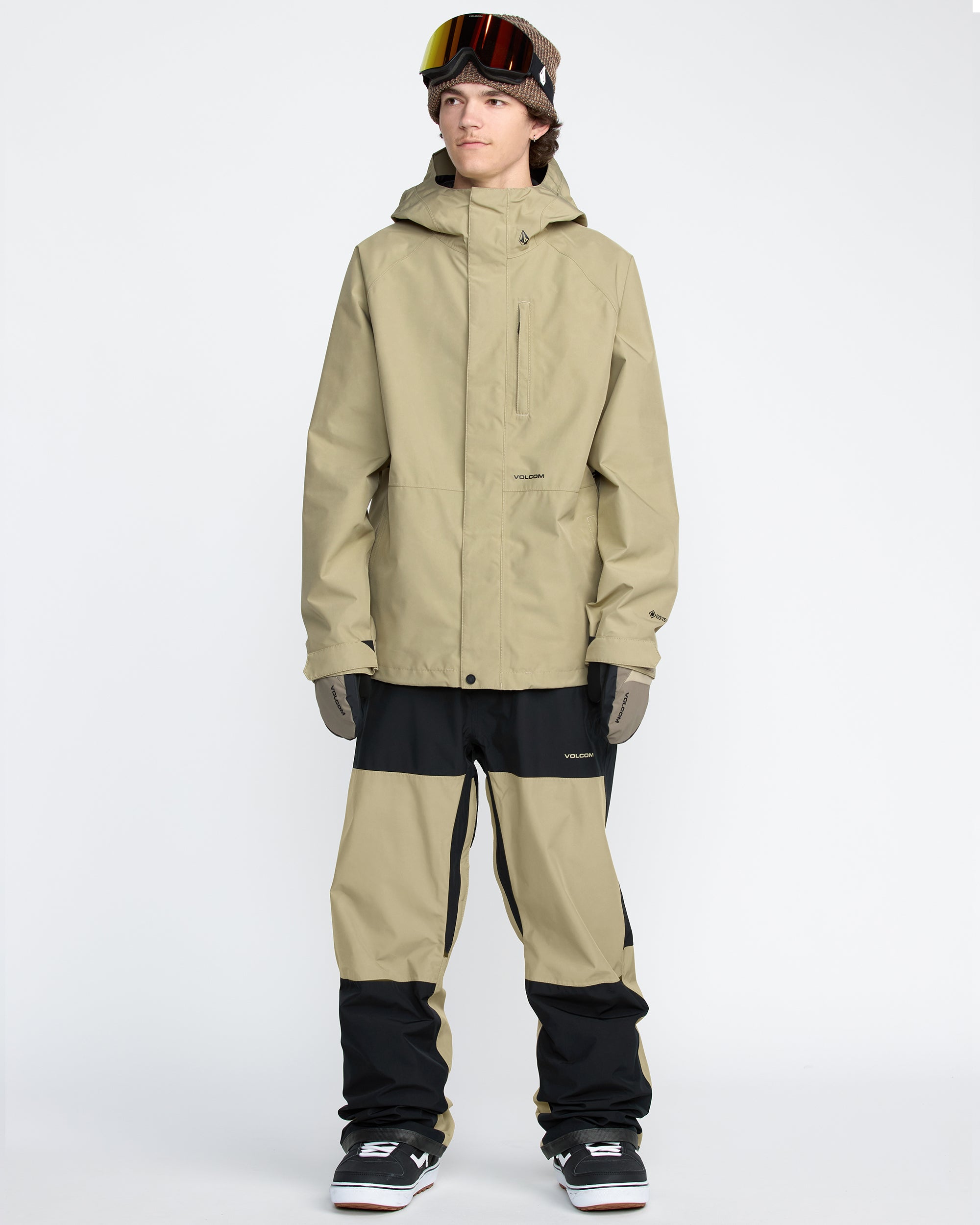 VOLCOM MENS DUA GORE-TEX JKT GOLD 新品未使用 Men's Dua Gore-Tex Jacket - Volcom