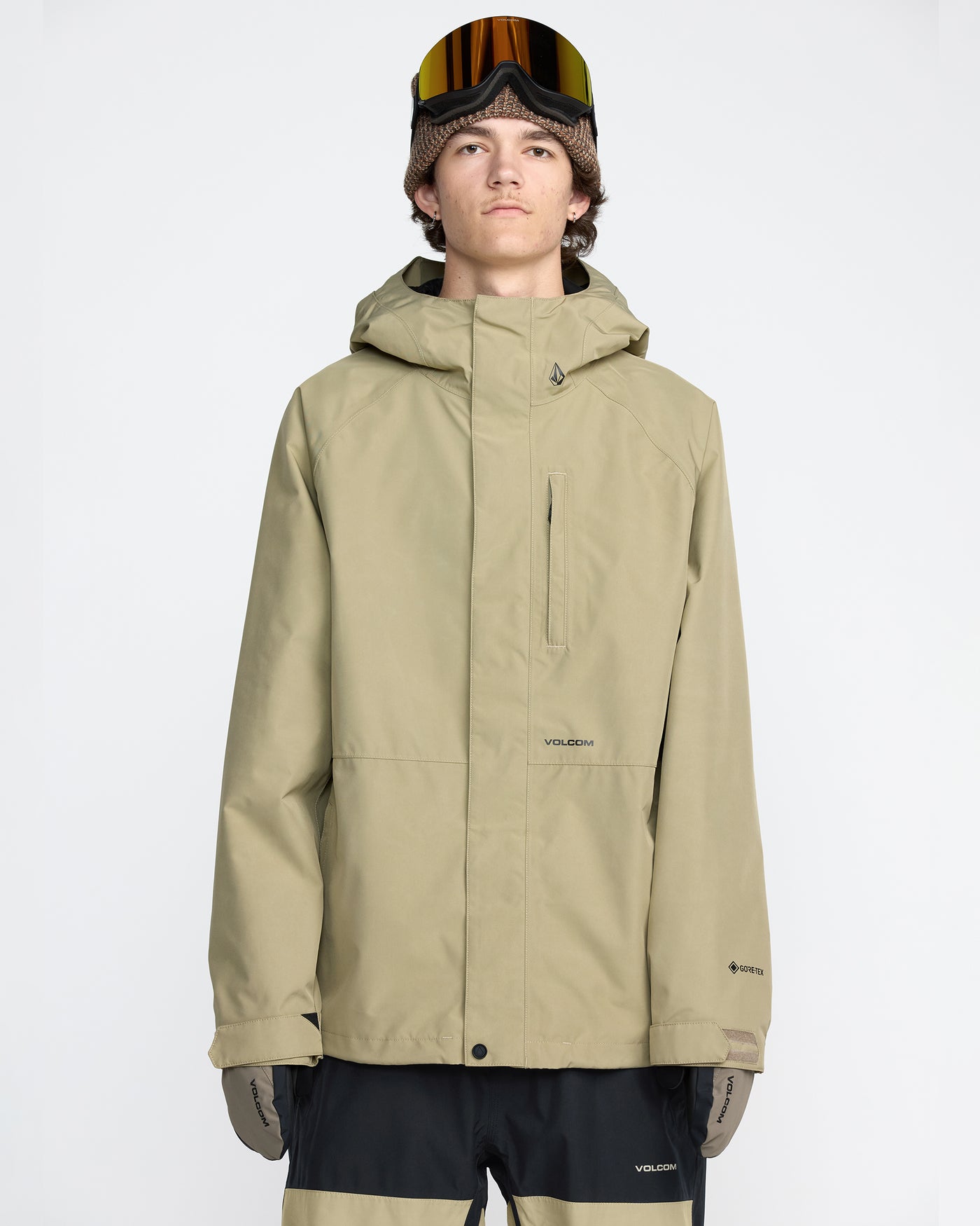 Volcom Men's Dua Gore-Tex Jacket Moss Green