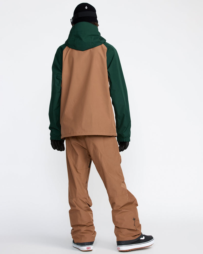 Volcom Men's Dua Gore-Tex Jacket Terra Brown