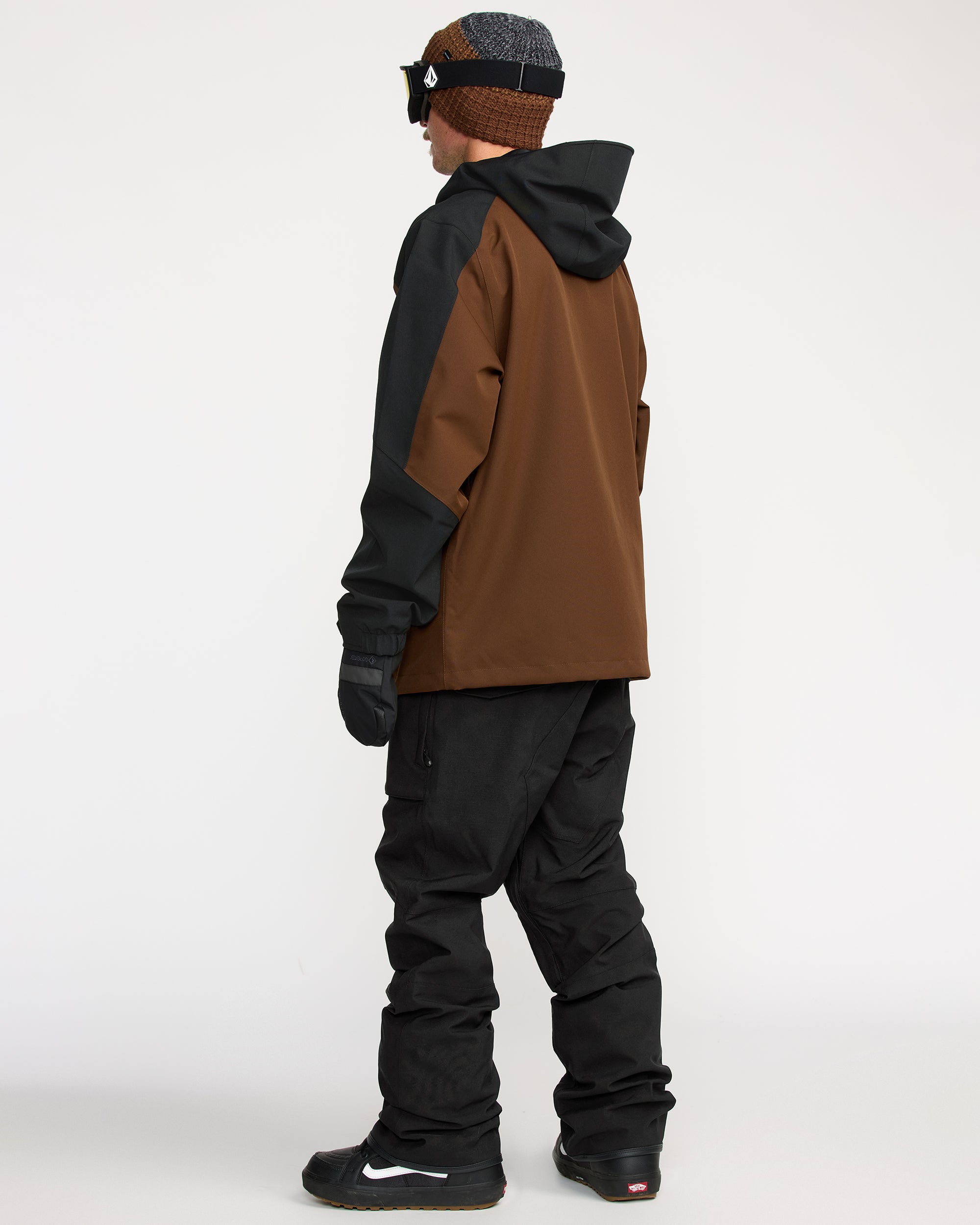 新品 GORE-TEX上下セット VOLCOM JACKET&BIB BROWN Men's Brighton Full Zip Jacket - Volcom