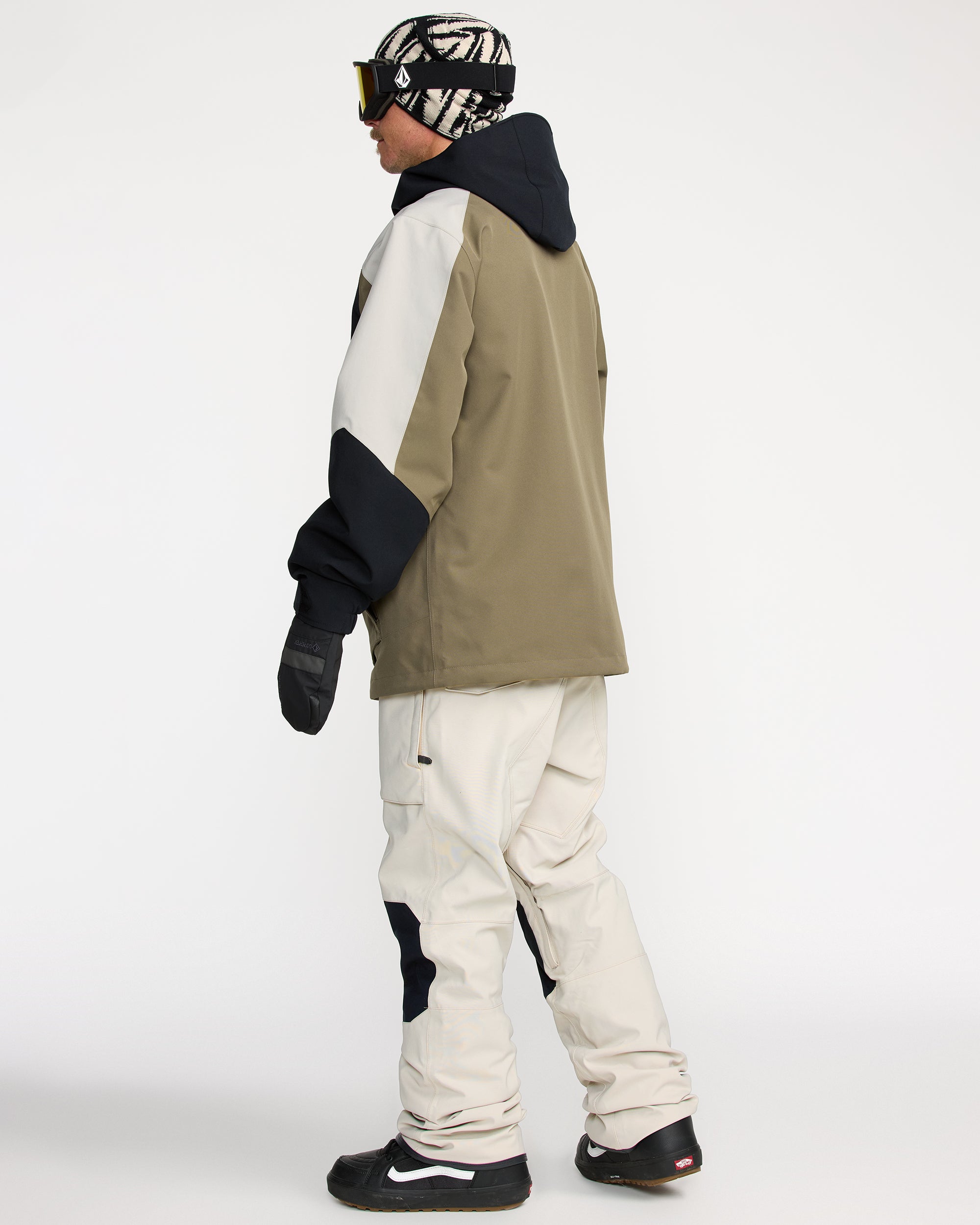 Volcom Men's Brighton Full Zip Jacket Military