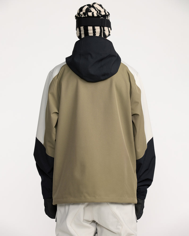 Volcom Men's Brighton Full Zip Jacket Military