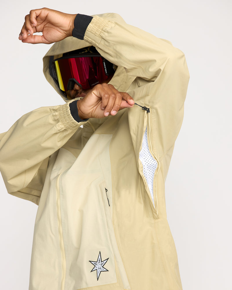 Volcom Men's Arthur 3L Jacket Fern