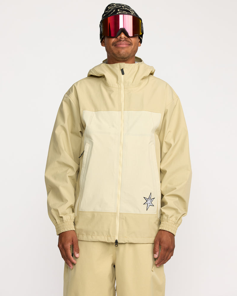Volcom Men's Arthur 3L Jacket Fern