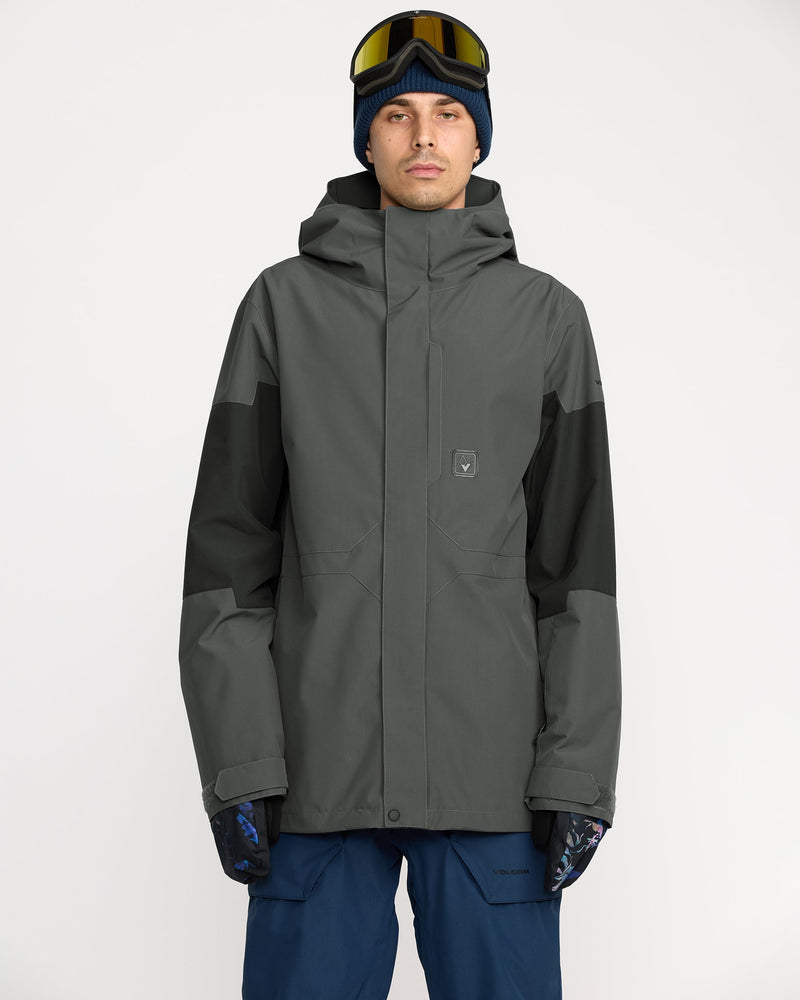 Men's Primry Jacket-Dark Grey-Volcom