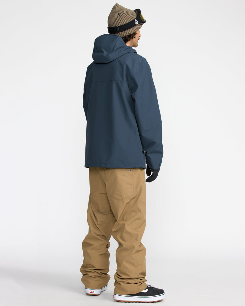 Volcom Men's Buckthreeeighty Jacket Deep Blue