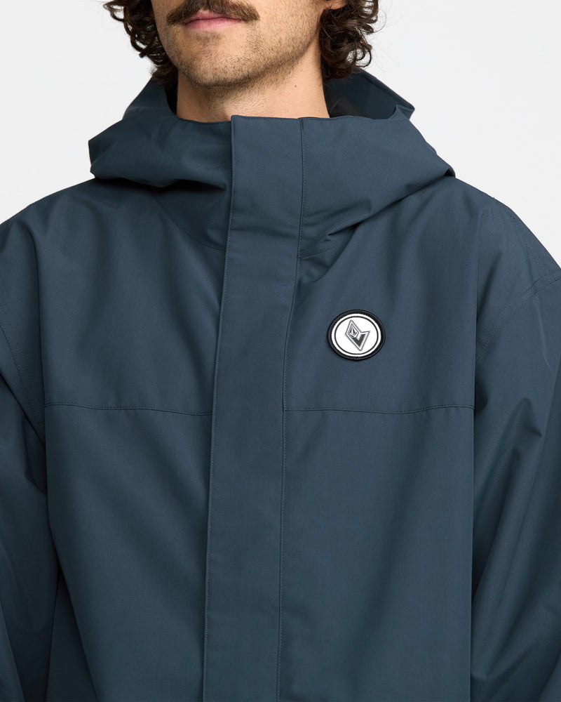 Volcom Men's Buckthreeeighty Jacket Deep Blue