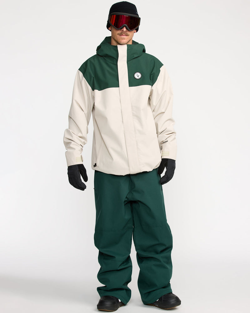 Volcom Men's Buckthreeeighty Jacket Stone