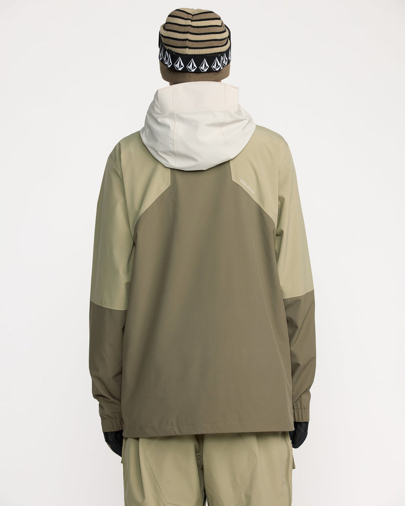 Volcom Men's RNGE Stretch 30K Jacket Moss Green