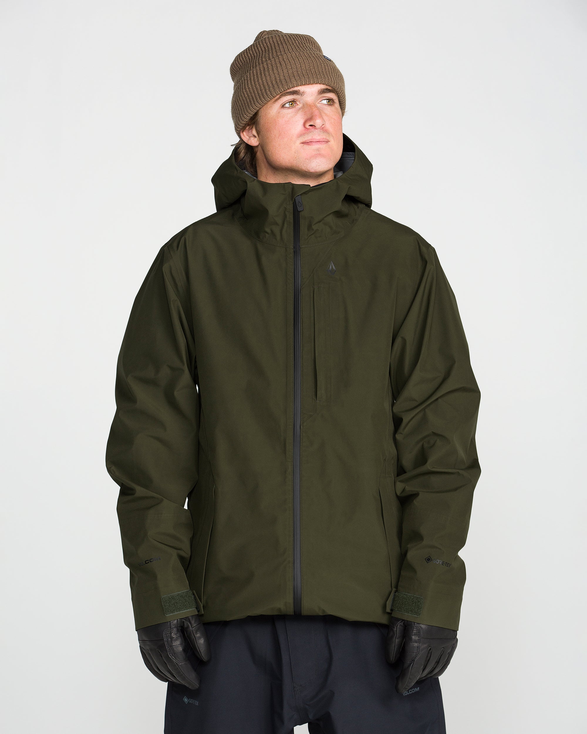 VOLCOM GORE-TEX 迷彩スノーボードジャケット Mサイズ Unisex Tester 3L Gore-Tex Jacket - Volcom