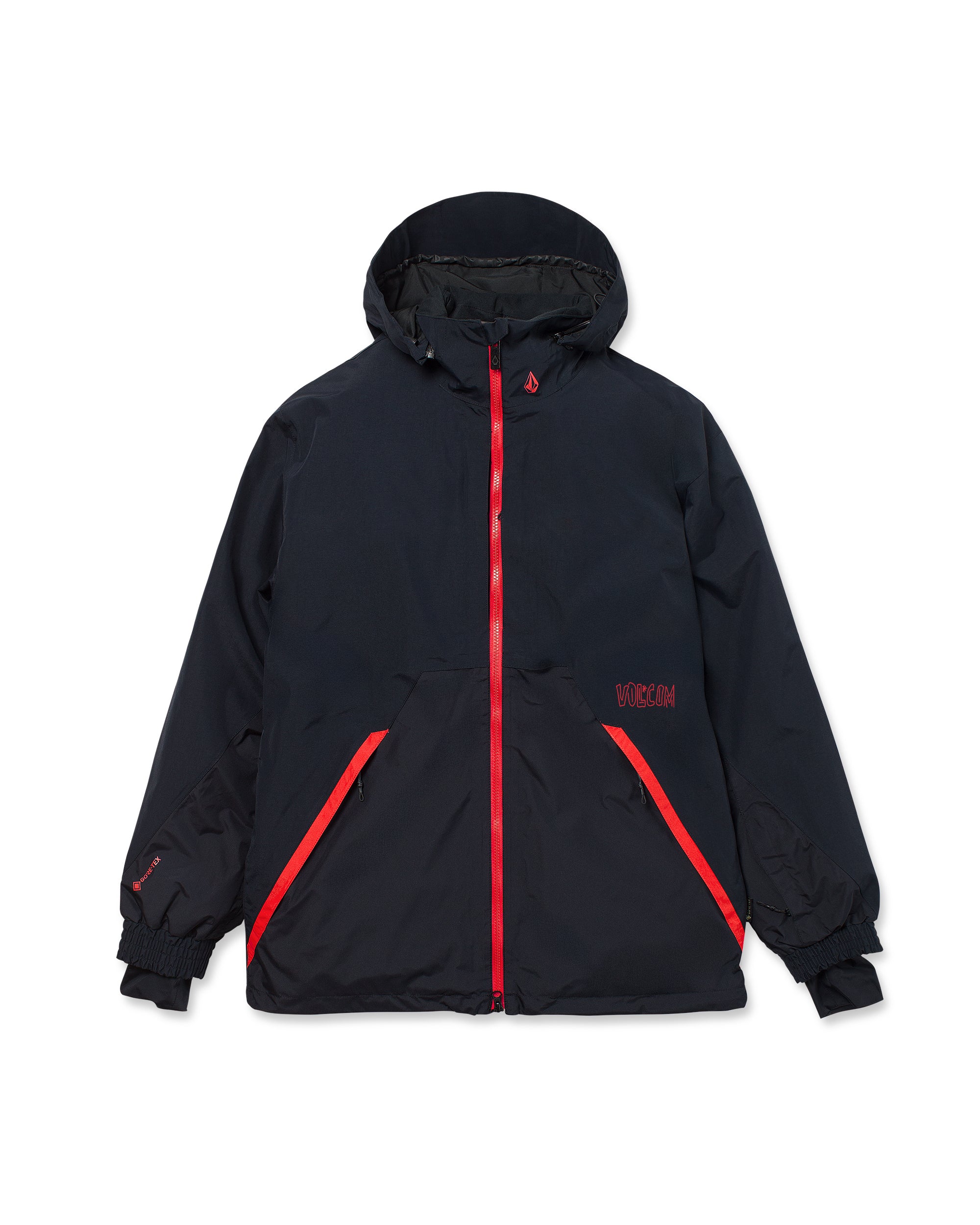 ボルコム　アーサー LONGO　GORE-TEX ブラック 21-22 M Men's Longo Gore-Tex Jacket - Volcom