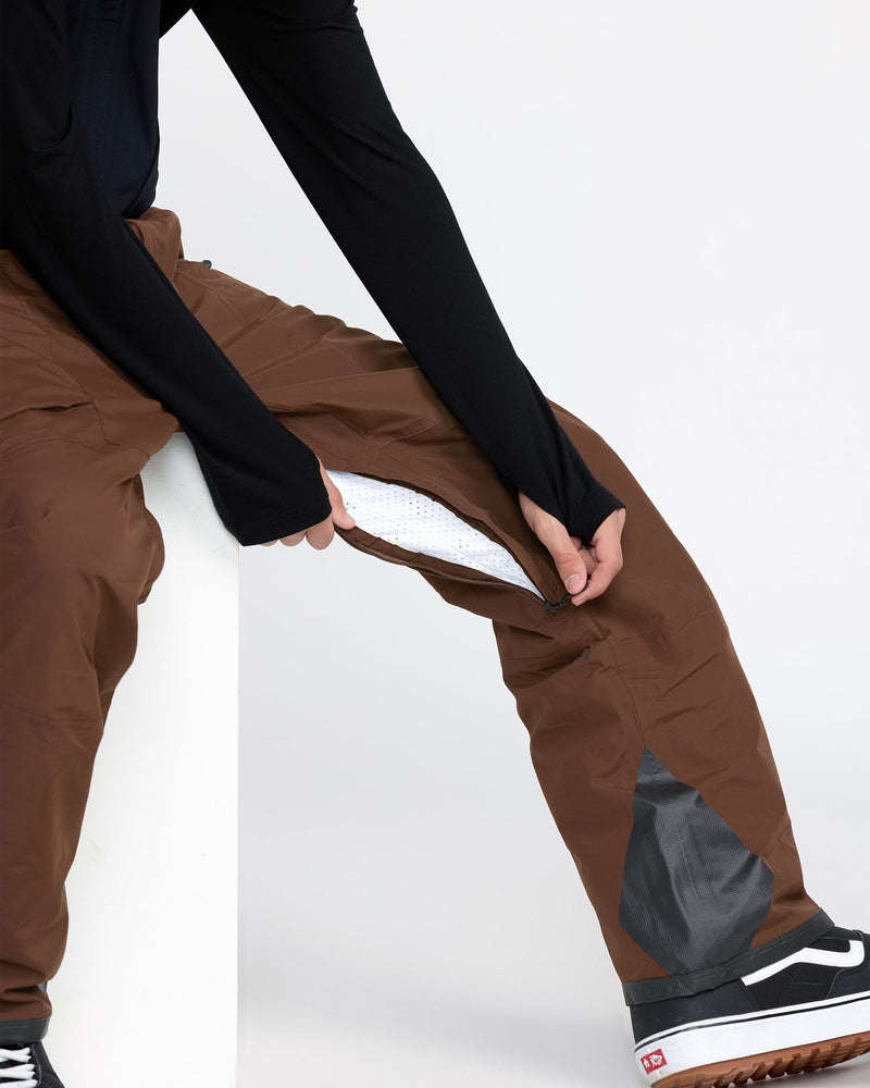 Volcom Men's Rain Gore-Tex Bib Overall 