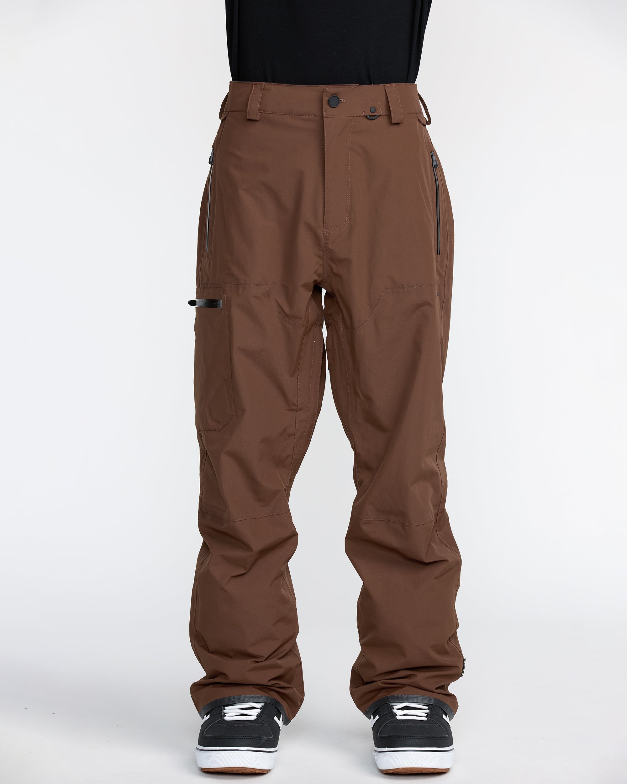 Men's L Gore-Tex Pants-Brown-Volcom