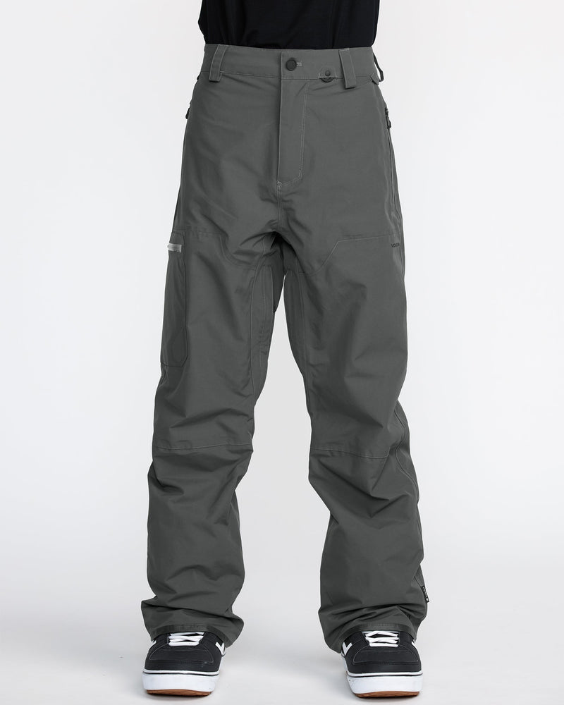 Volcom Men's L Gore-Tex Pants Dark Grey