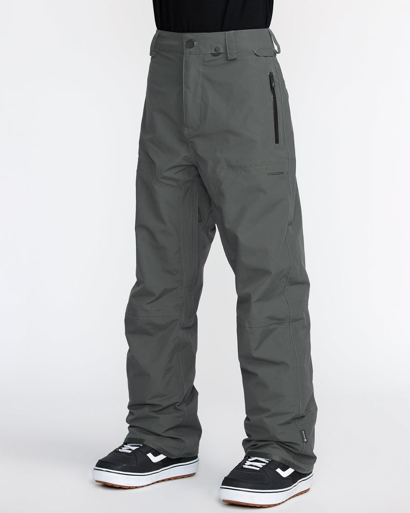 Volcom Men's L Gore-Tex Pants Dark Grey