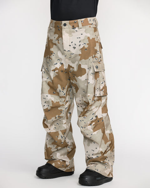 Volcom Men's Nwrk Baggy Pant Camouflage