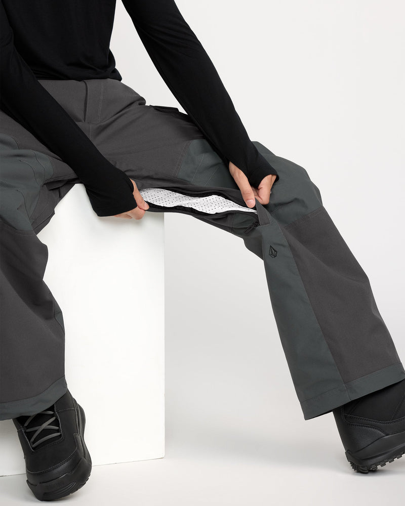 Volcom Men's Nwrk Baggy Pant Dark Grey