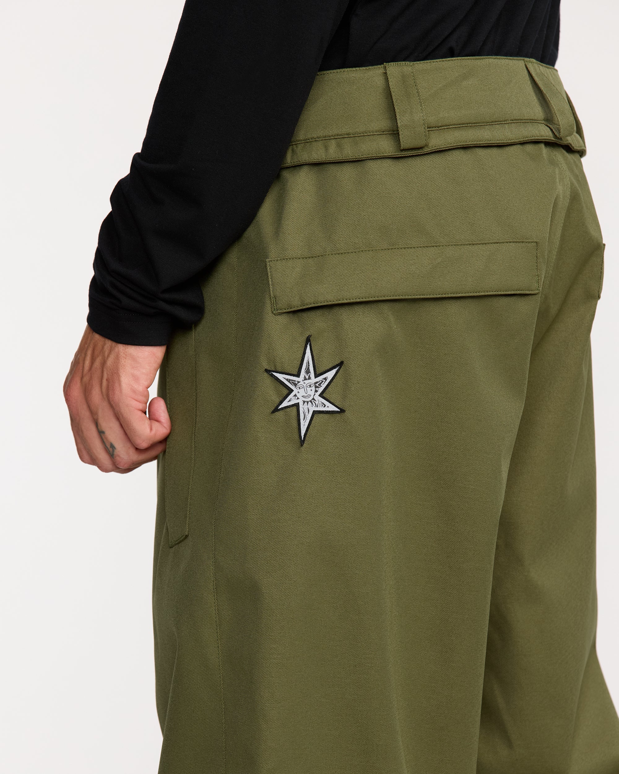 Volcom Arthur 20K Pant M カーキ　新品タグ付き Men's Arthur 20K Pants - Volcom