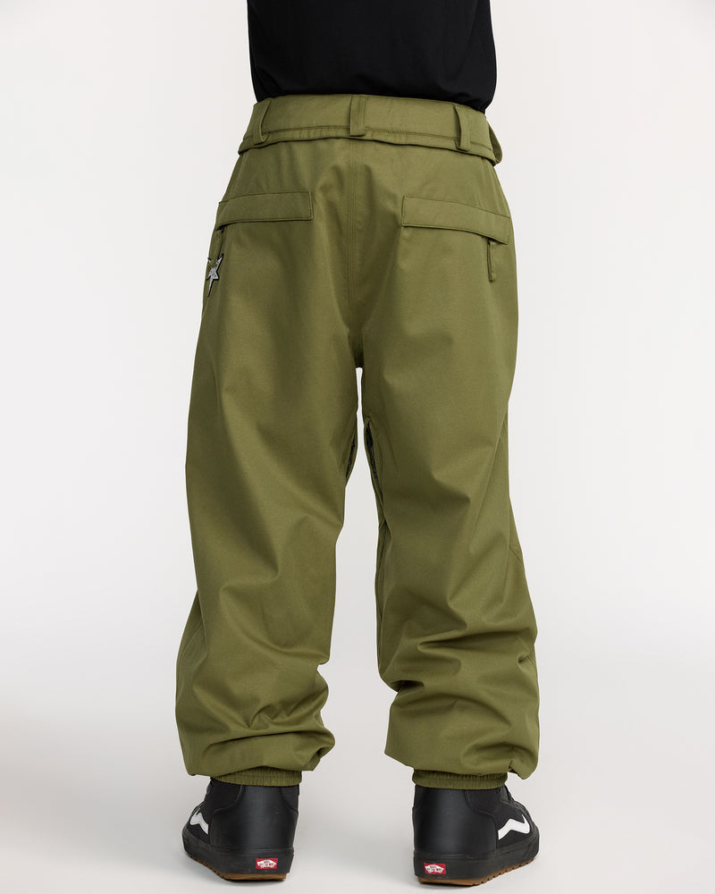 Men's Arthur 20K Pants-Dark Olive-Volcom