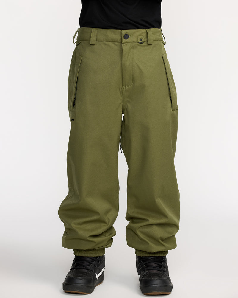 Men's Arthur 20K Pants-Dark Olive-Volcom