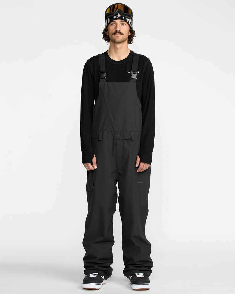 Volcom Men's V.Co Sparta Bib Overall Black