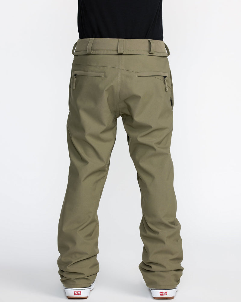 Volcom Men's Freakin Snow Chino Pants Military