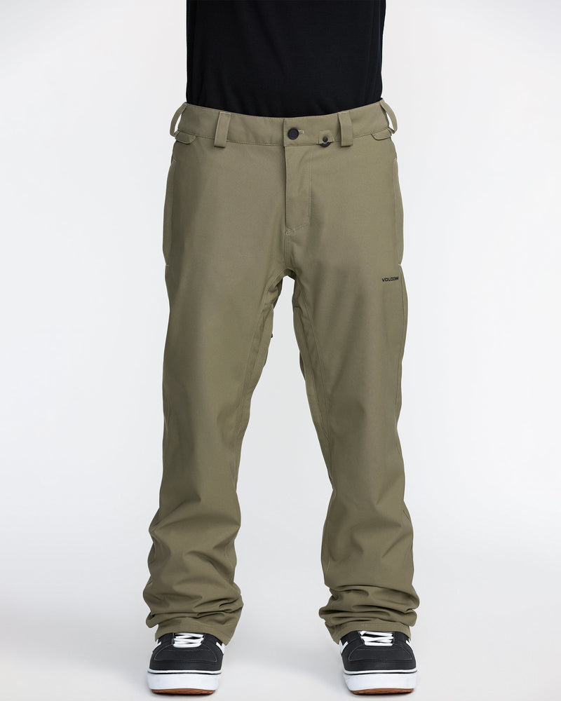 Volcom Men's Freakin Snow Chino Pants Military