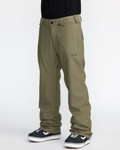 Volcom Men's Freakin Snow Chino Pants Military