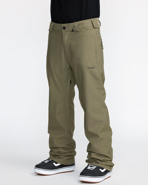Volcom Men's Freakin Snow Chino Pants Military