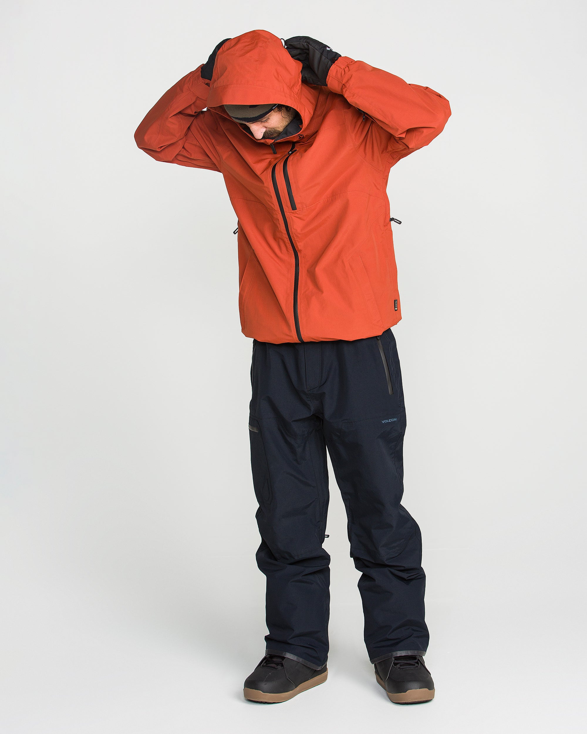 VOLCOM ボルコムL GORE-TEX PANTS Lサイズ BLACK Men's L Gore-Tex Pants - Volcom
