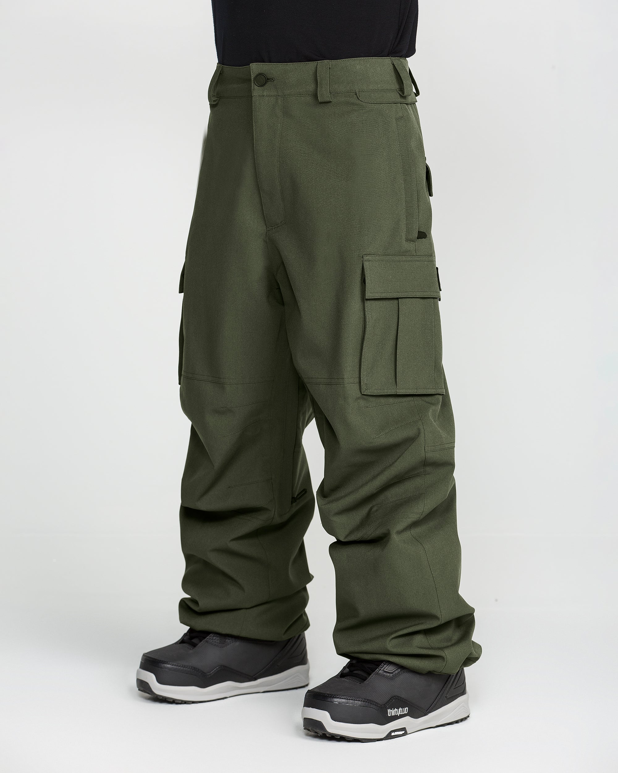 patagonia スノーボードパンツ S オリーブグリーン patagonia