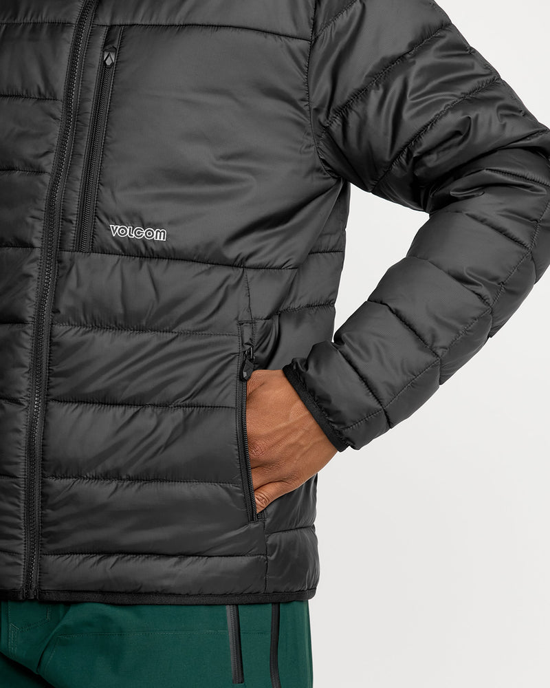 Volcom Men's Puff Puff Hooded Jacket 