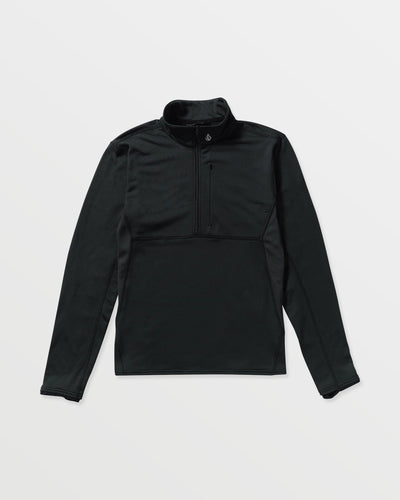 Volcom Men's Gridlock Mockneck Black