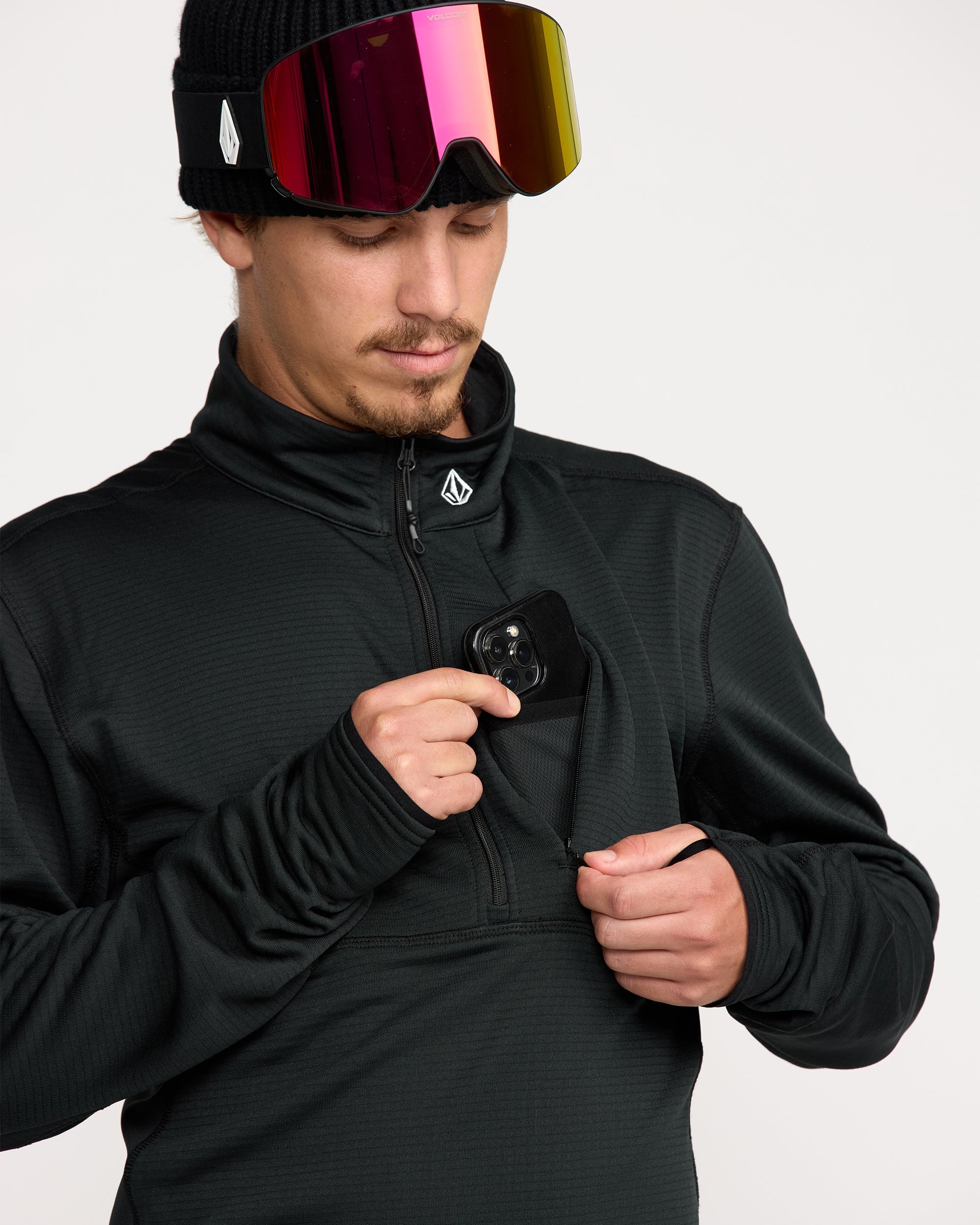 Men's Gridlock Mockneck - Volcom