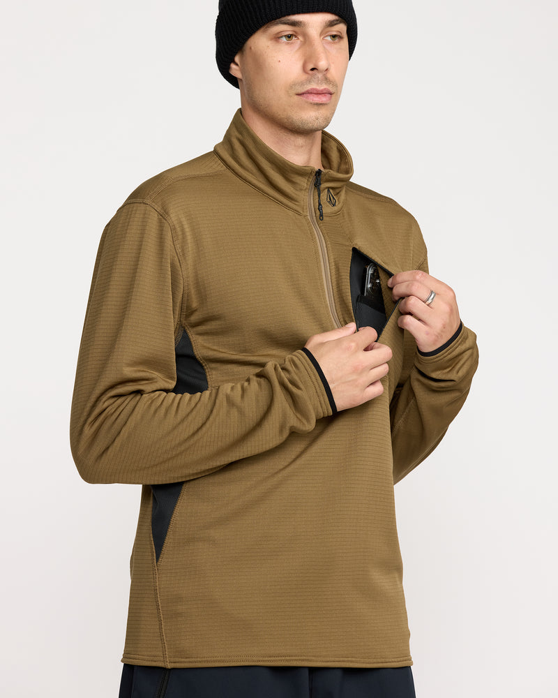 Volcom Men's Gridlock Mock Neck 
