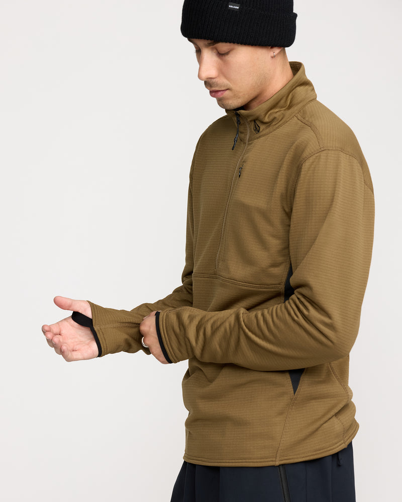 Volcom Men's Gridlock Mock Neck 