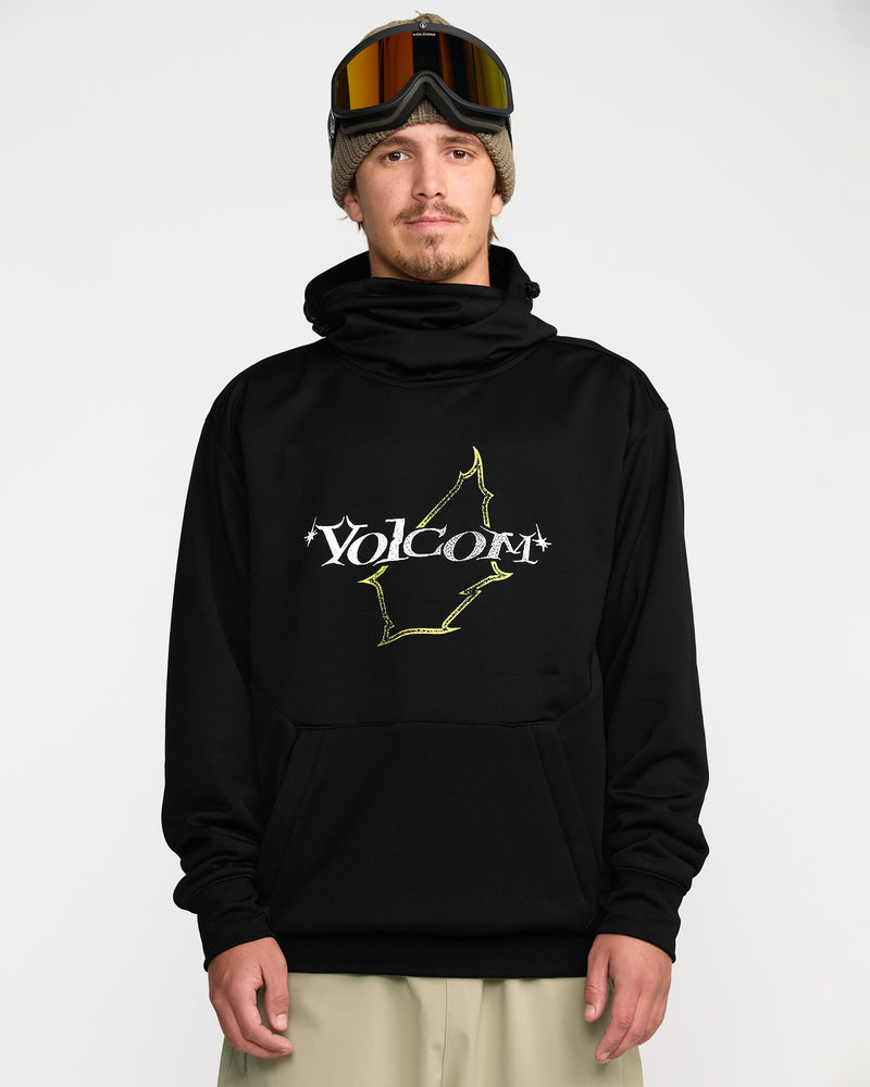 Volcom Men's Hydro Riding Hoodie Black