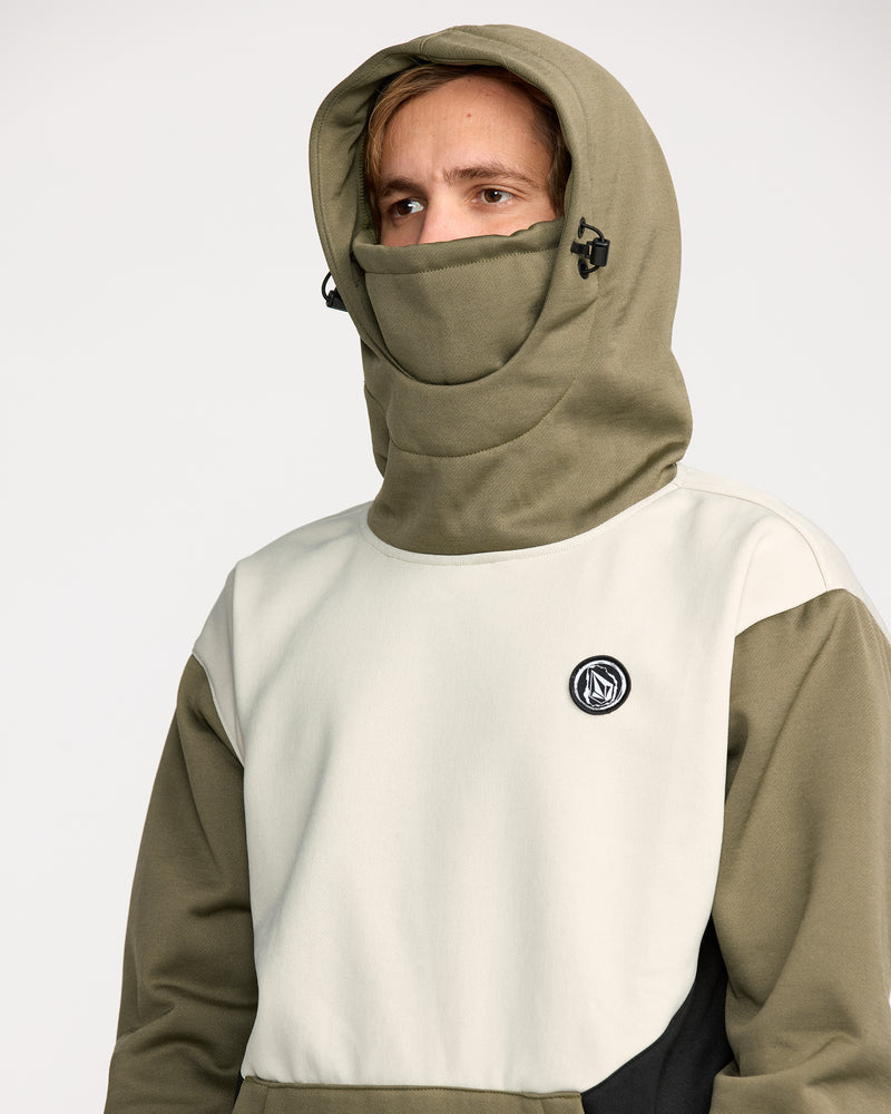 Volcom Men's Hydro Riding Hoodie Military