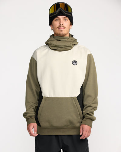 Volcom Men's Hydro Riding Hoodie Military