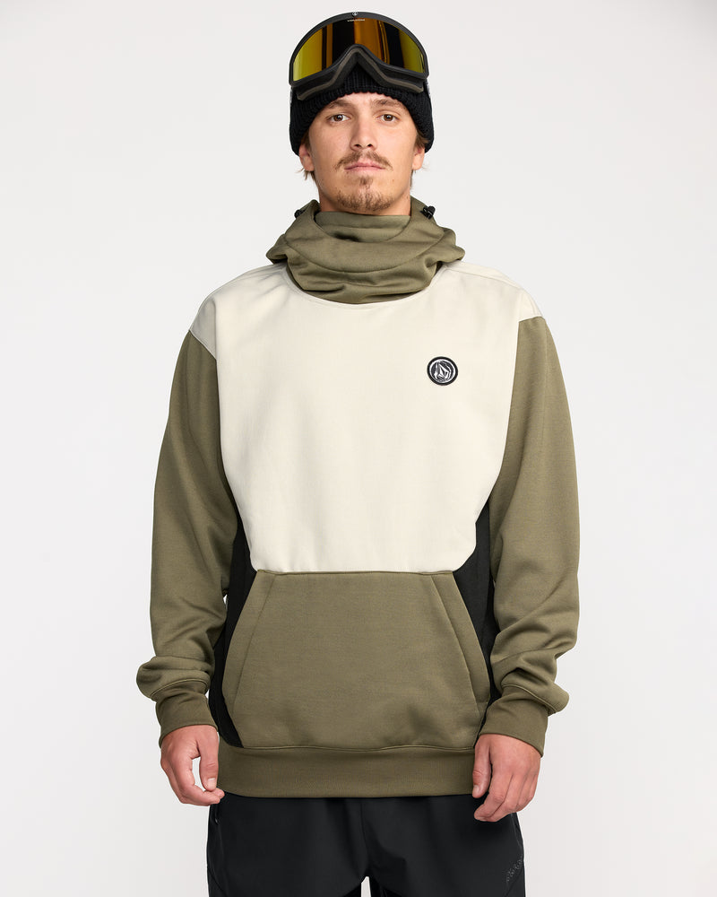 Volcom Men's Hydro Riding Hoodie Military
